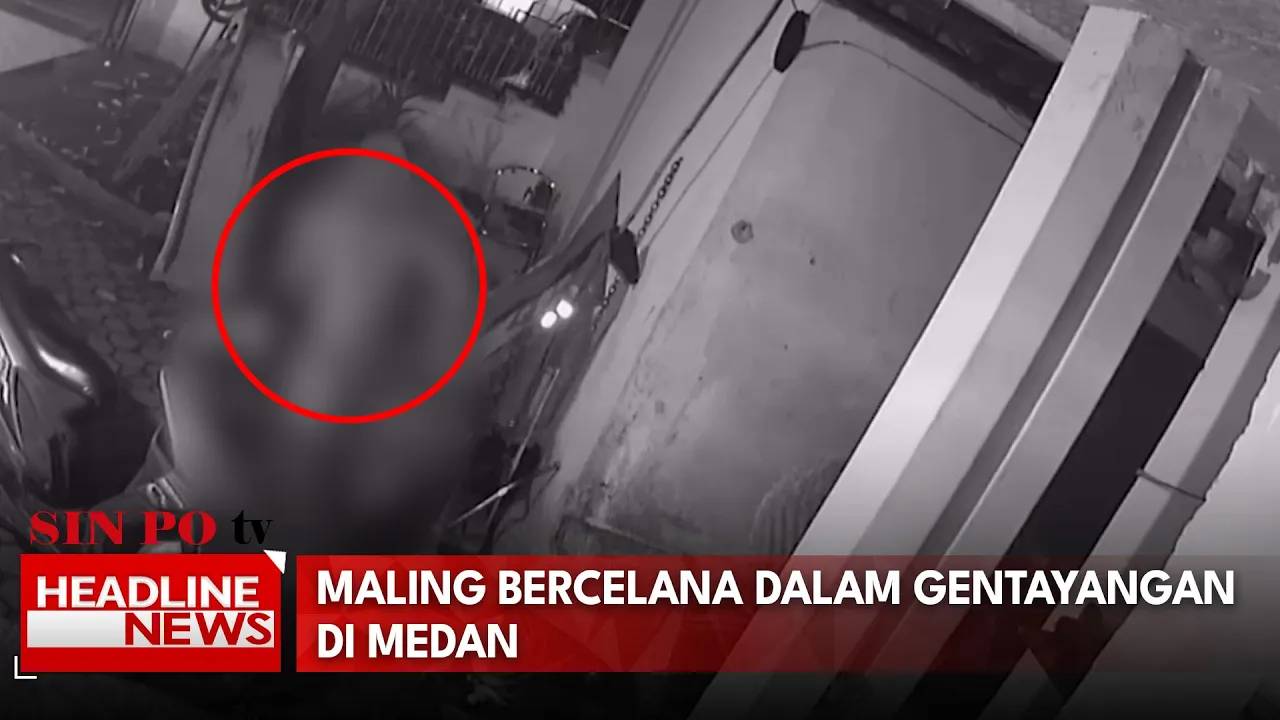 Maling Bercelana Dalam Gentayangan Di Medan