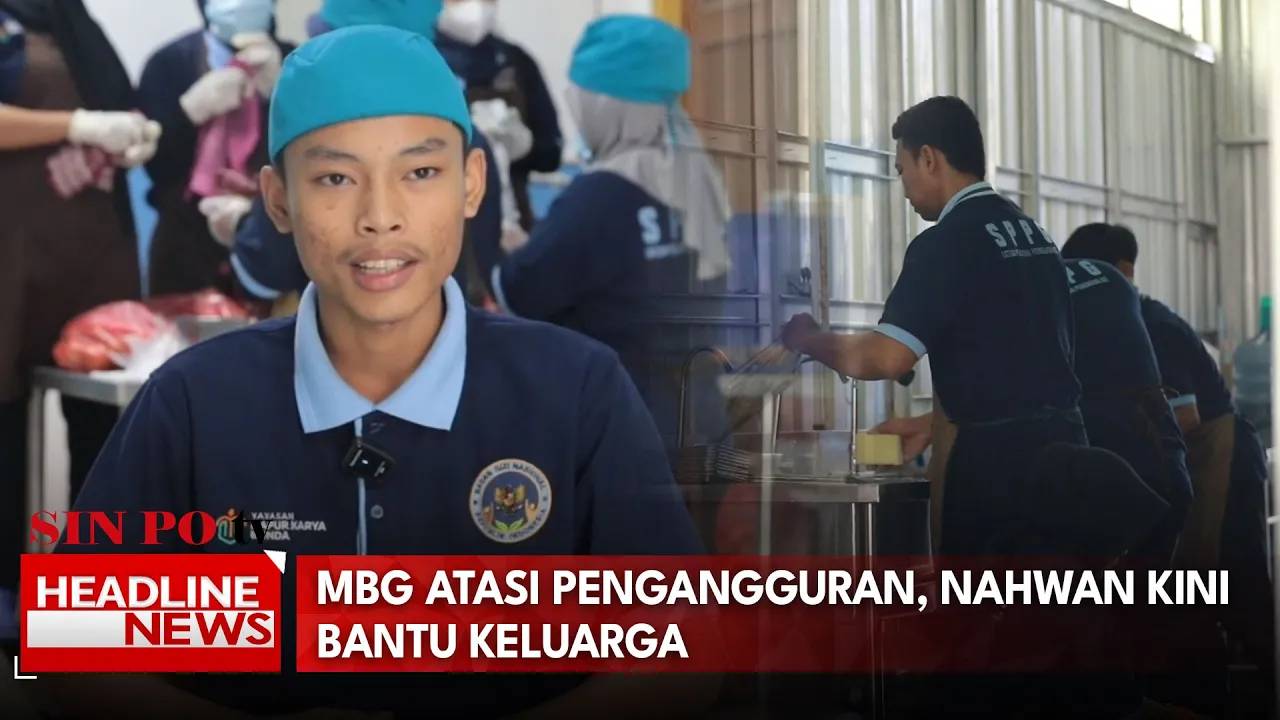MBG Atasi Pengangguran, Nahwan Kini Bantu Keluarga