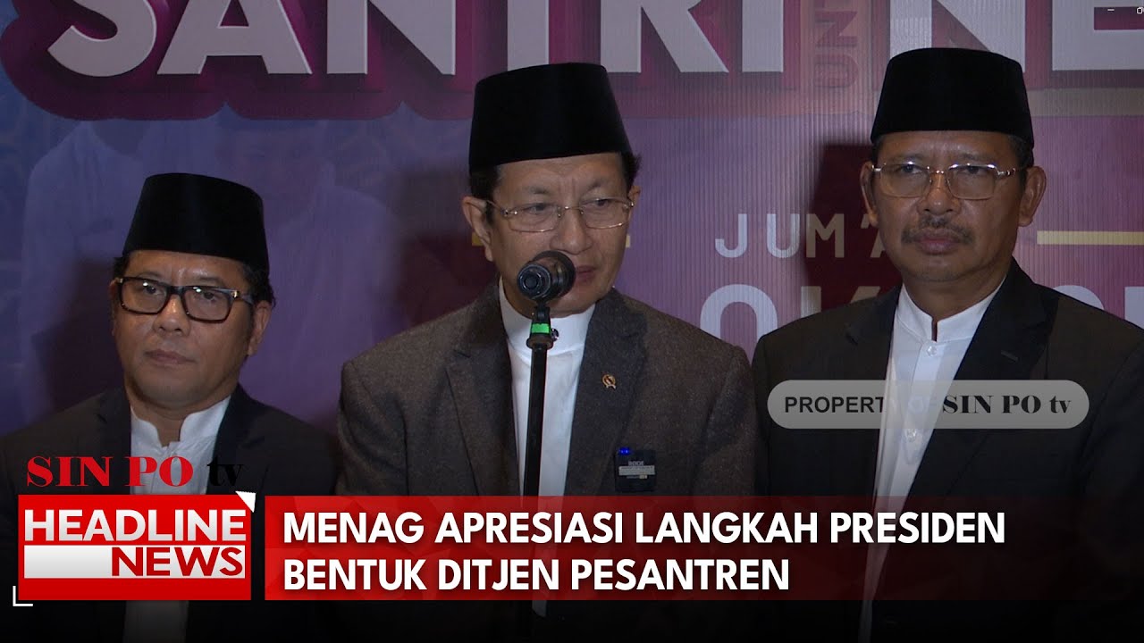 Menag Apresiasi Langkah Presiden Bentuk Ditjen Pesantren