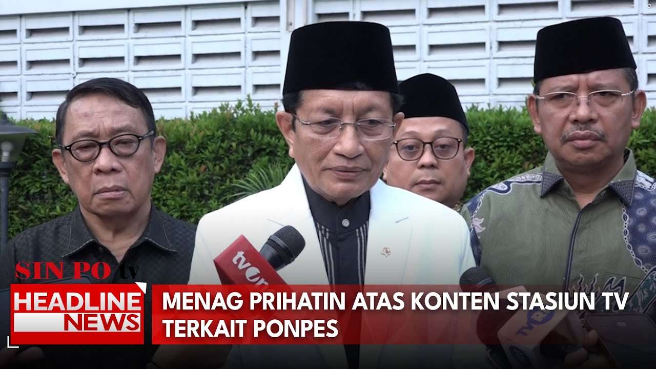 Menag Prihatin Atas Konten Stasiun TV Terkait Ponpes