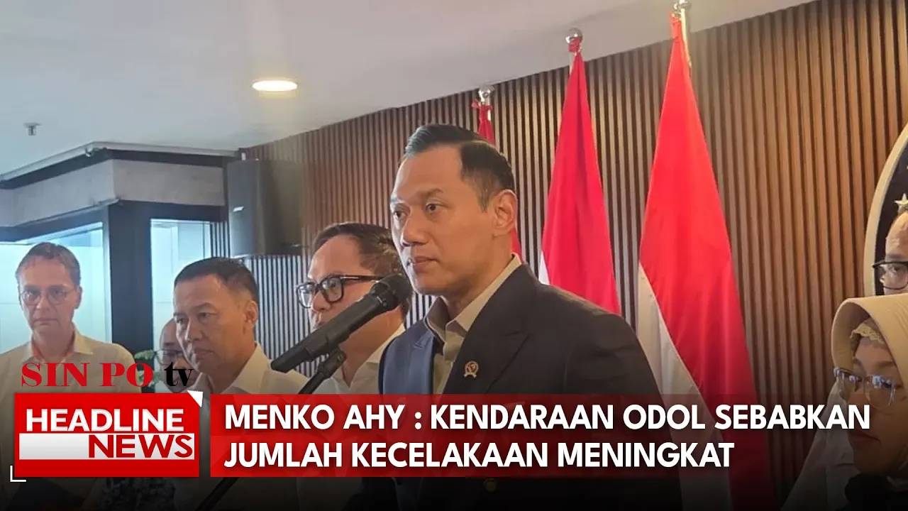 Menko AHY: Kendaraan ODOL Sebabkan Jumlah Kecelakaan Meningkat