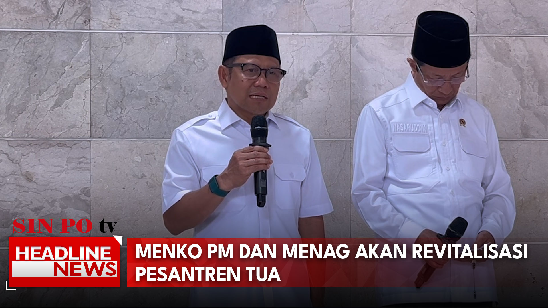 Menko PM dan Menag Akan Revitalisasi Pesantren Tua