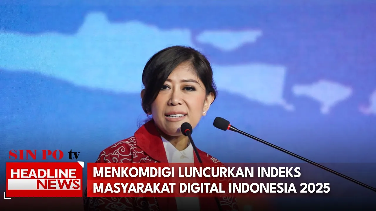 Menkomdigi Luncurkan Indeks Masyarakat Digital Indonesia 2025