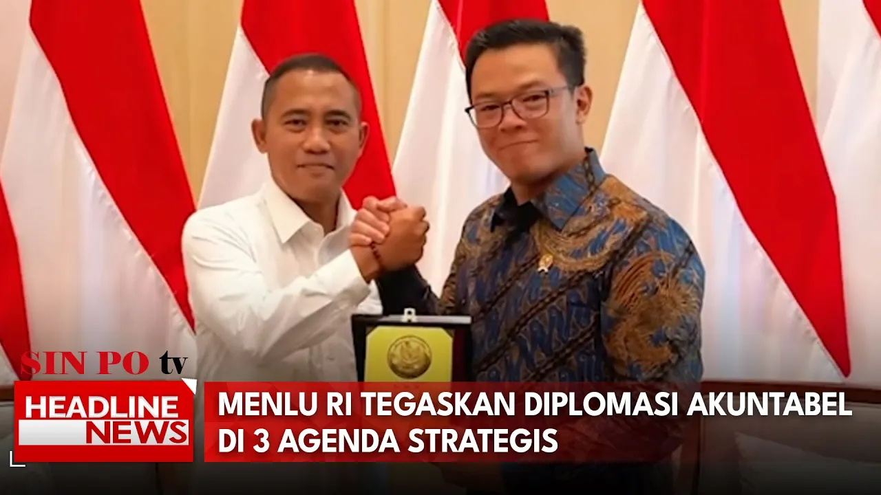 Menlu RI Tegaskan Diplomasi Akuntabel di Tiga Agenda Strategis