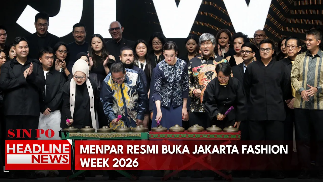 Menpar Resmi Buka Jakarta Fashion Week 2026
