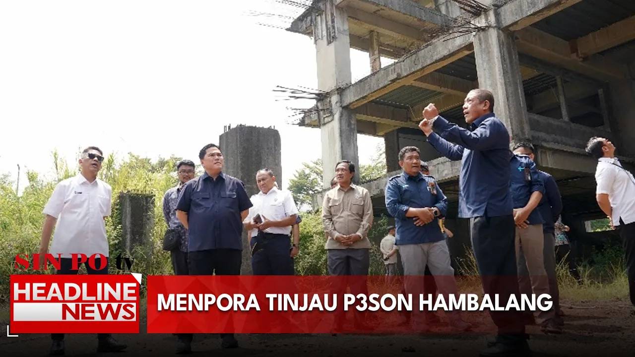 Menpora Tinjau P3SON Hambalang