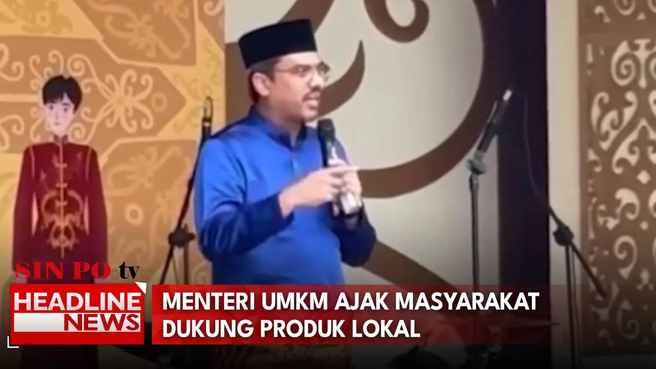 Menteri UMKM Ajak Masyarakat Dukung Produk Lokal