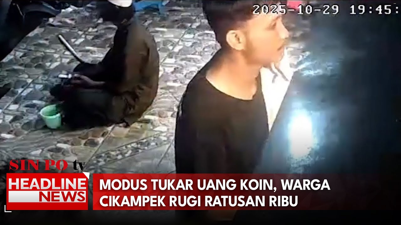 Modus Tukar Uang Koin, Warga Cikampek Rugi Ratusan Ribu