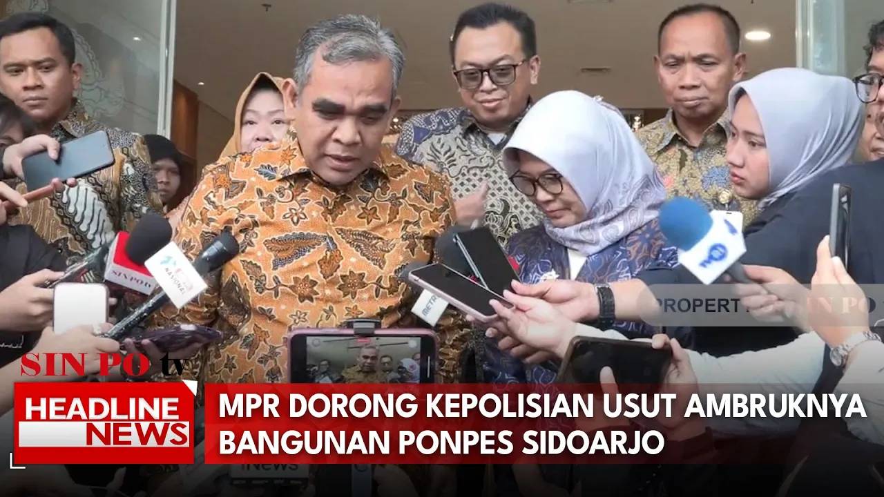 MPR Dorong Kepolisian Usut Ambruknya Bangunan Ponpes Sidoarjo