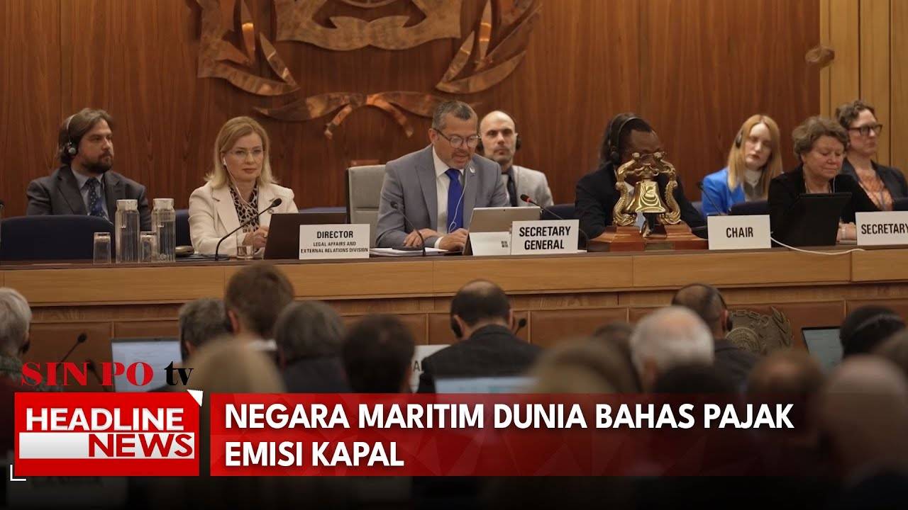 Negara Maritim Dunia Bahas Pajak Emisi Kapal