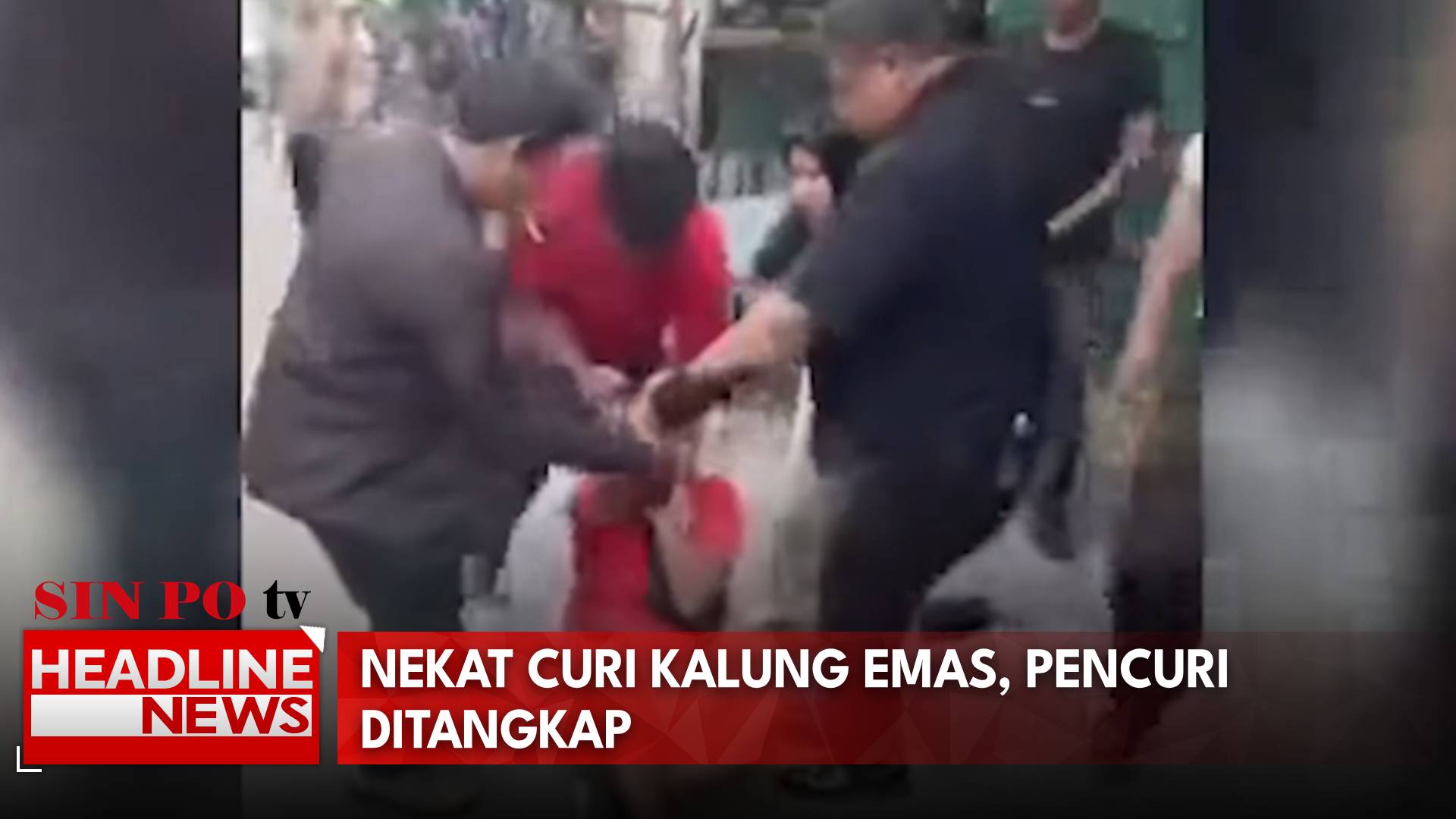 Nekat Curi Kalung Emas, Pencuri Ditangkap