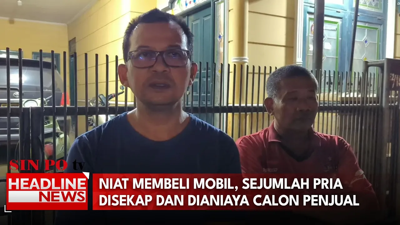 Niat Membeli Mobil, Sejumlah Pria Disekap Dan Dianiaya Calon Penjual
