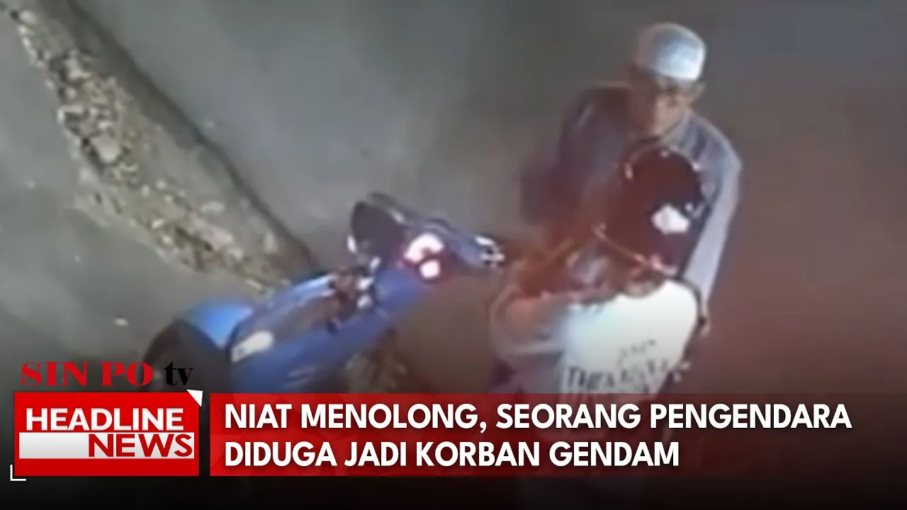 Niat Menolong, Seorang Pengendara Diduga Jadi Korban Gendam