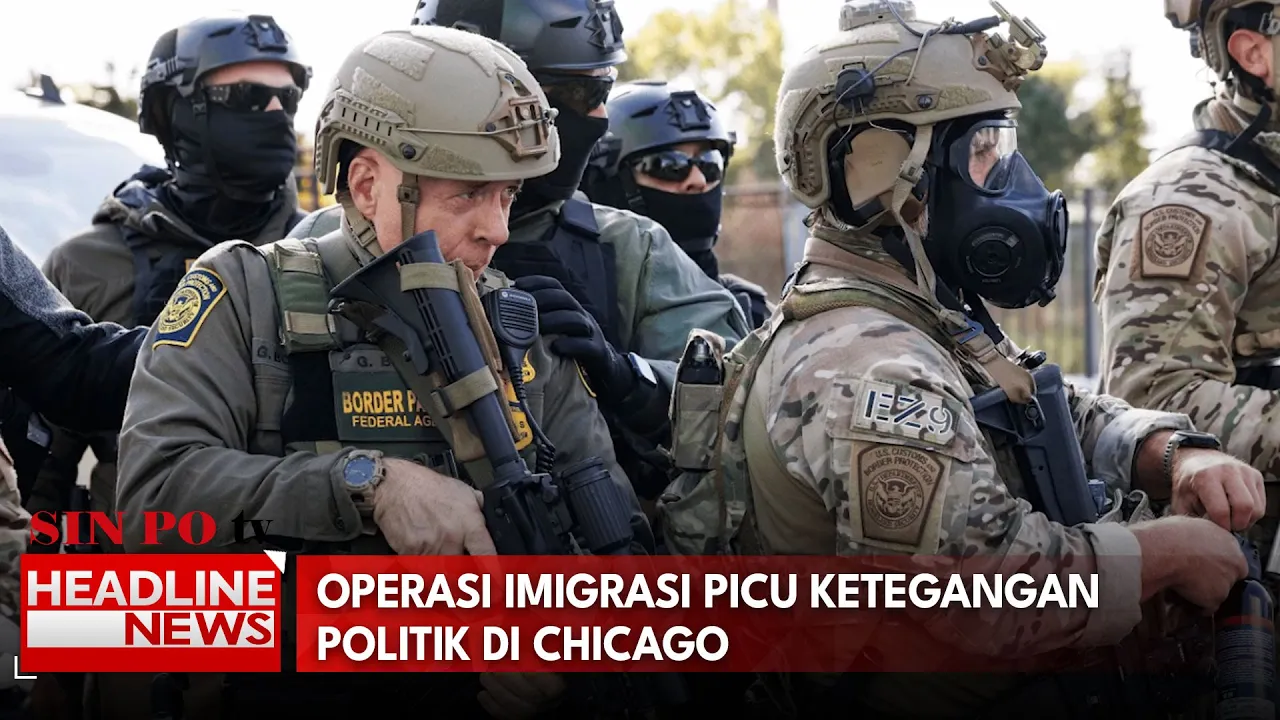 Operasi Imigrasi Picu Ketegangan Politik Di Chicago