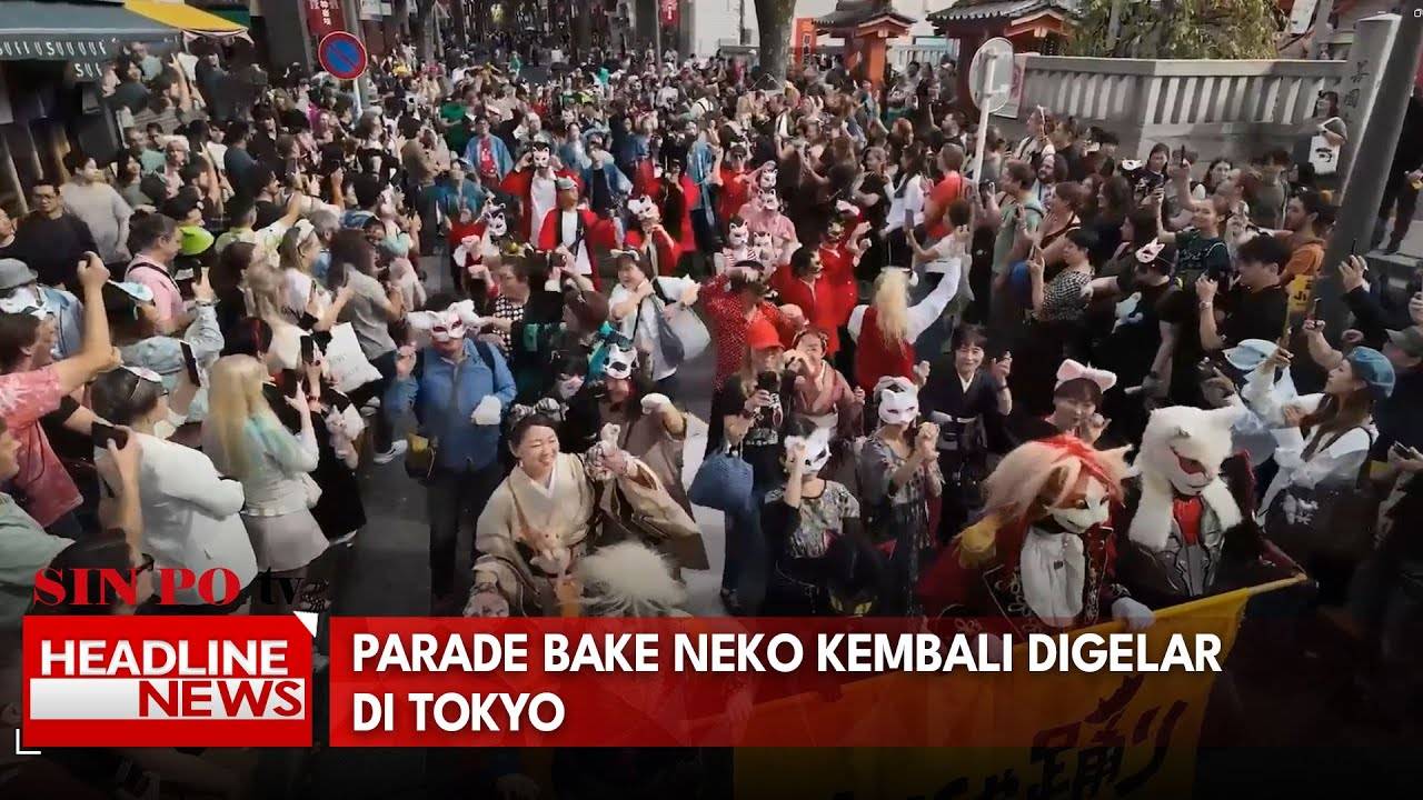 Parade Bake Neko Kembali Digelar Di Tokyo
