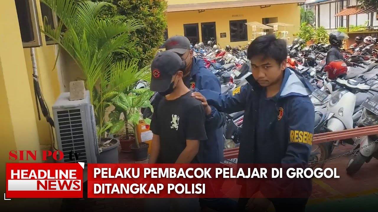 Pelaku Pembacok Pelajar di Grogol Ditangkap Polisi