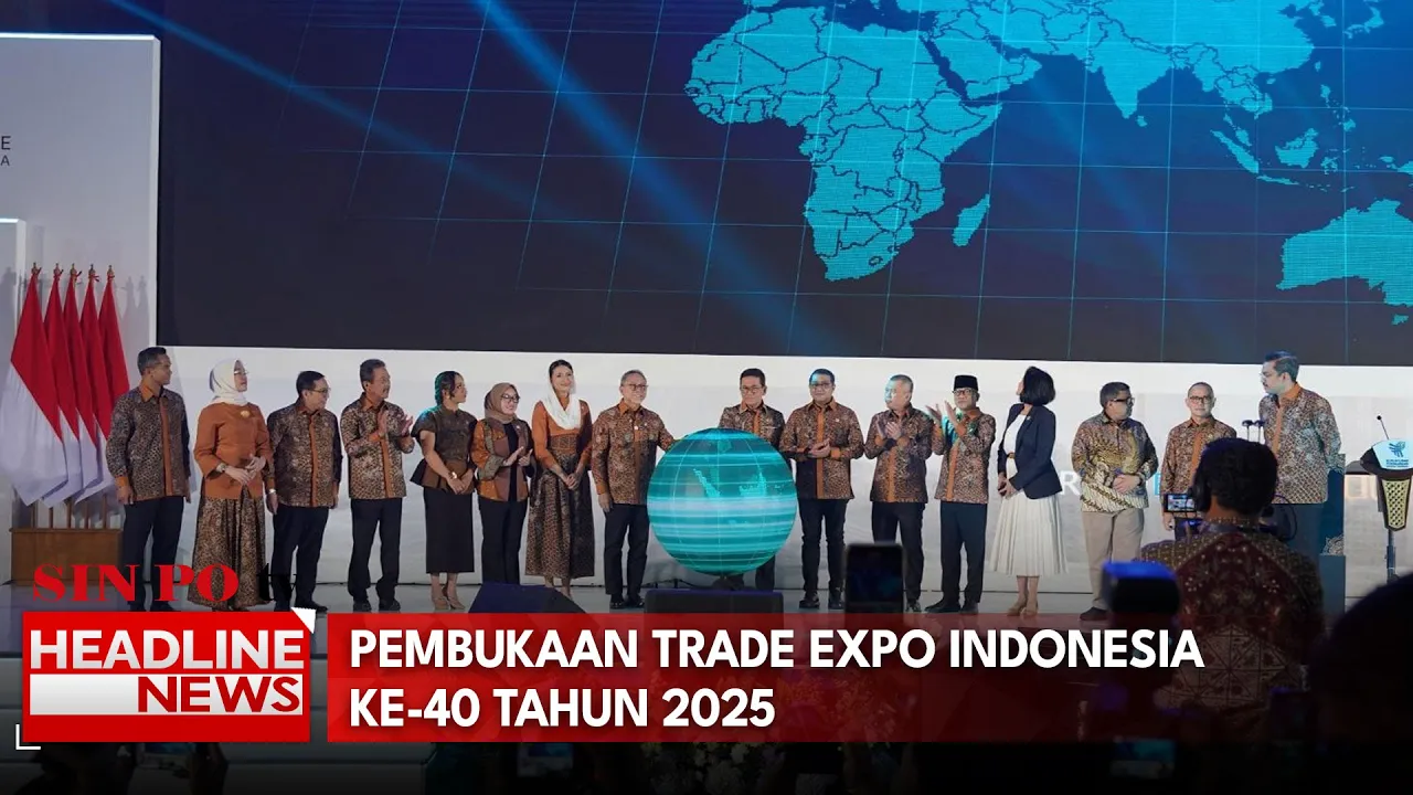 Pembukaan Trade Expo Indonesia Ke-40 Tahun 2025