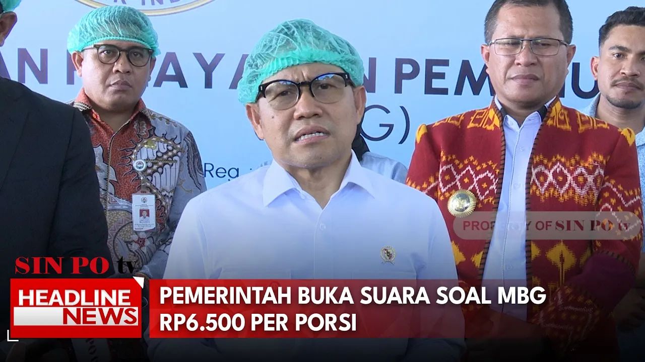 Pemerintah Buka Suara Soal MBG Rp6.500 Per Porsi