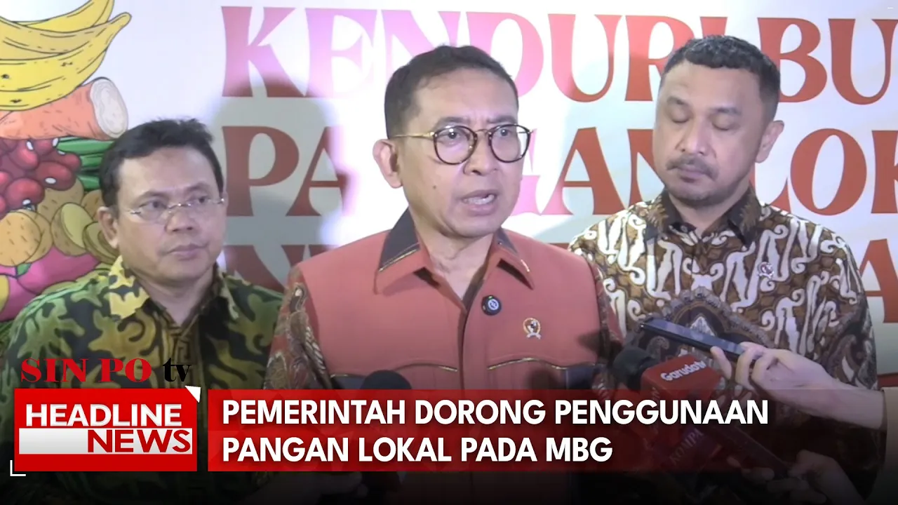 Pemerintah Dorong Penggunaan Pangan Lokal Pada MBG