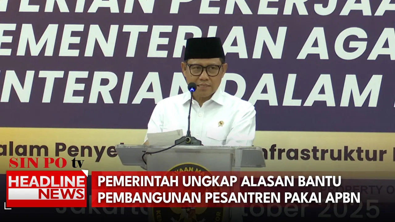 Pemerintah Ungkap Alasan Bantu Pembangunan Pesantren Pakai APBN
