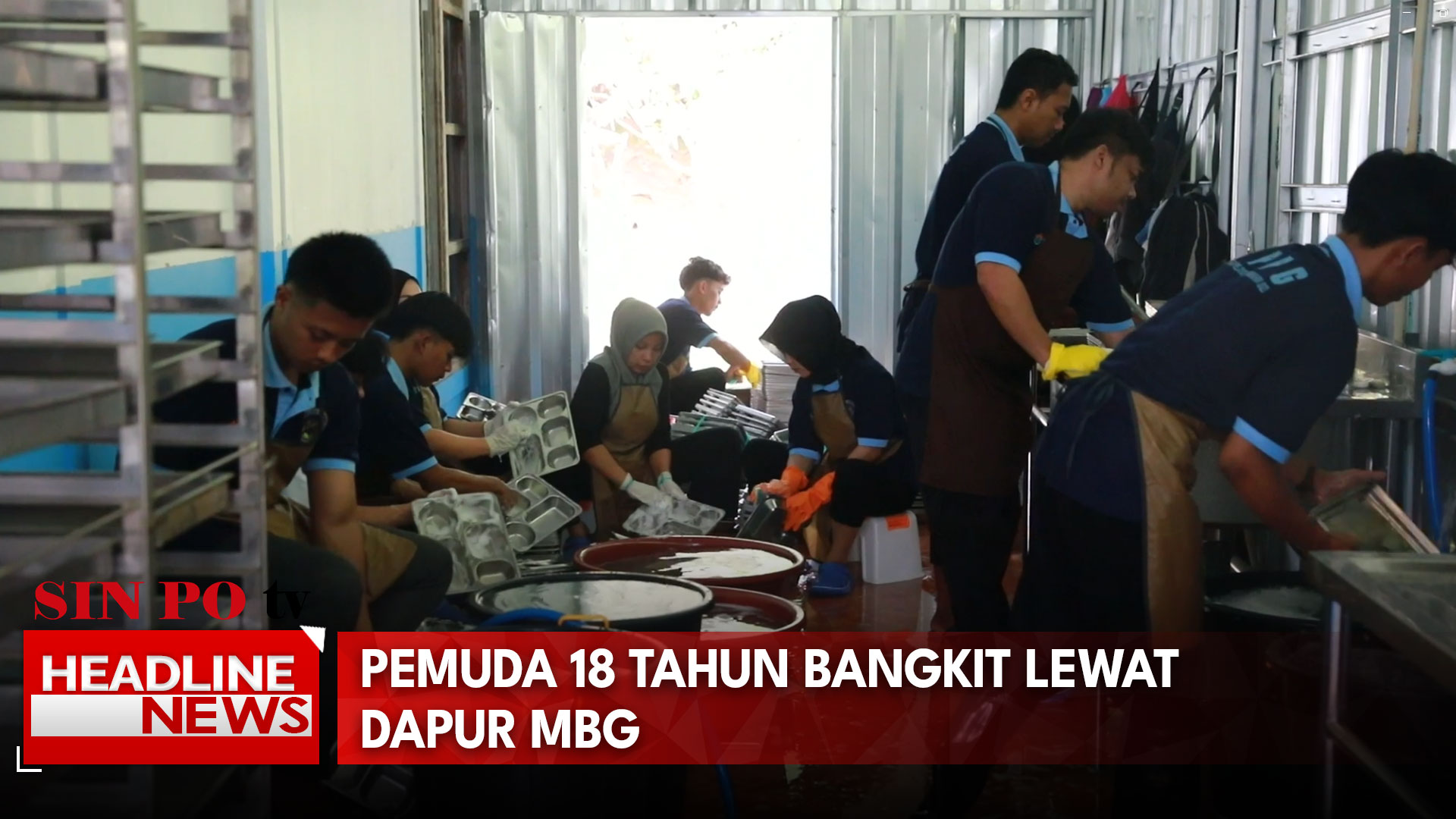Pemuda 18 Tahun Bangkit Lewat Dapur MBG