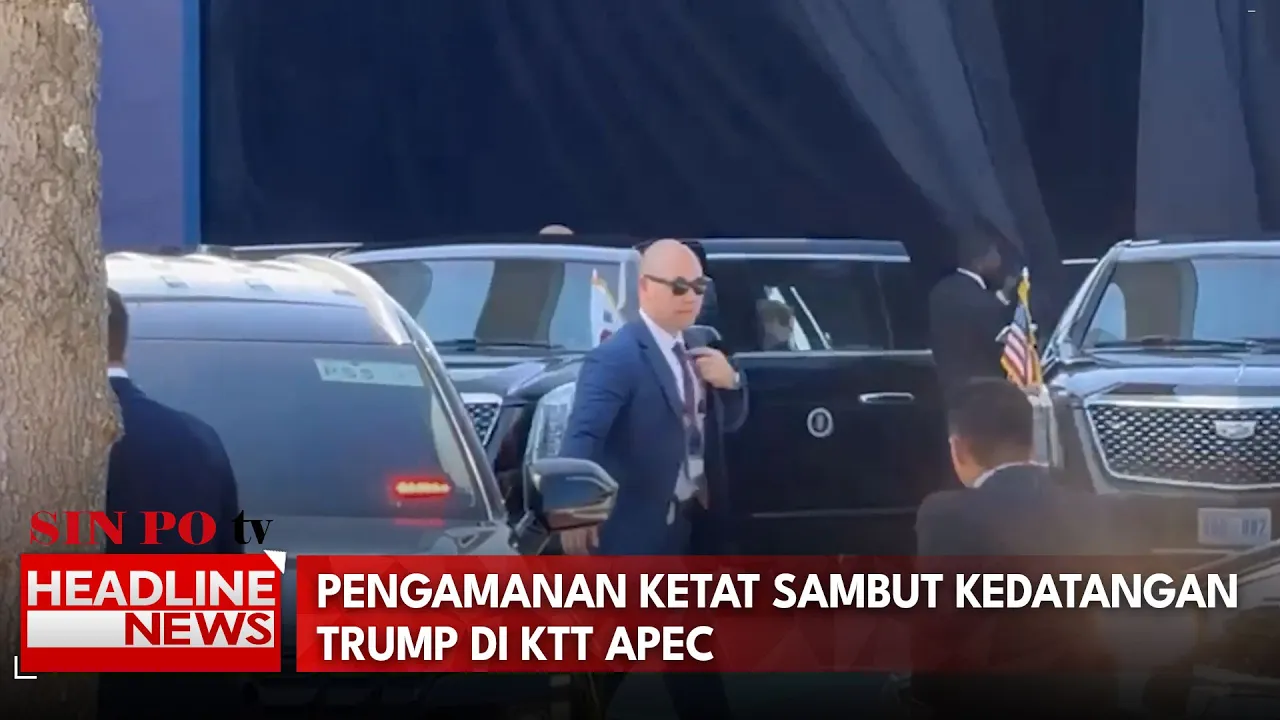 Pengamanan Ketat Sambut Kedatangan Trump di KTT APEC