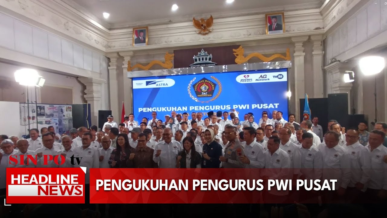 Pengukuhan Pengurus PWI Pusat Dihelat Di Monumen Pers Indonesia Kota Solo