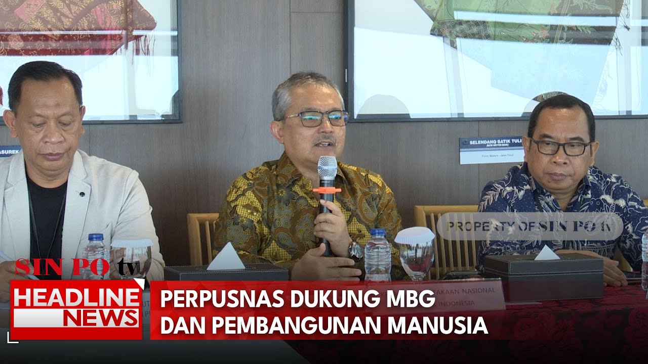 Perpusnas Dukung MBG dan Pembangunan Manusia