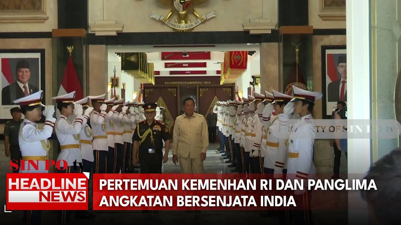 Pertemuan Kemenhan RI Dan Panglima Angkatan Bersenjata India
