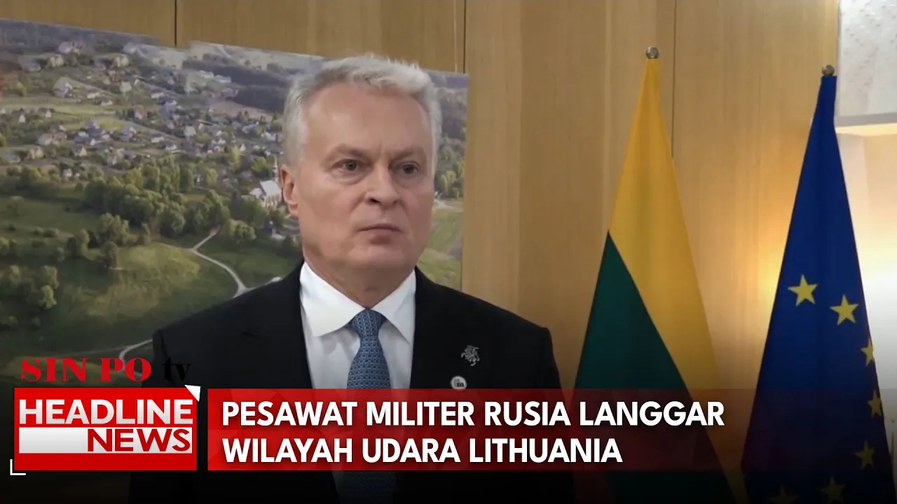 Pesawat Militer Rusia Langgar Wilayah Udara Lithuania