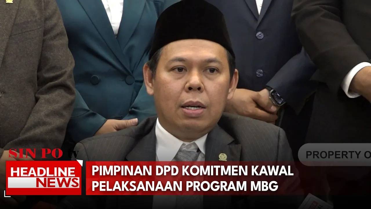 Pimpinan DPD Komitmen Kawal Pelaksanaan Program MBG
