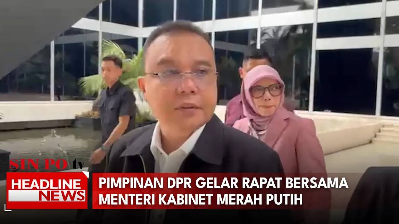 Pimpinan DPR Gelar Rapat Bersama Menteri Kabinet Merah Putih