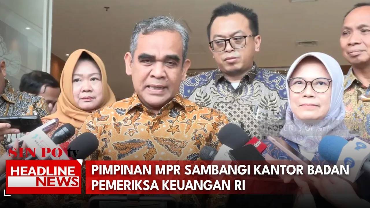 Pimpinan MPR Sambangi Kantor Badan Pemeriksa Keuangan RI