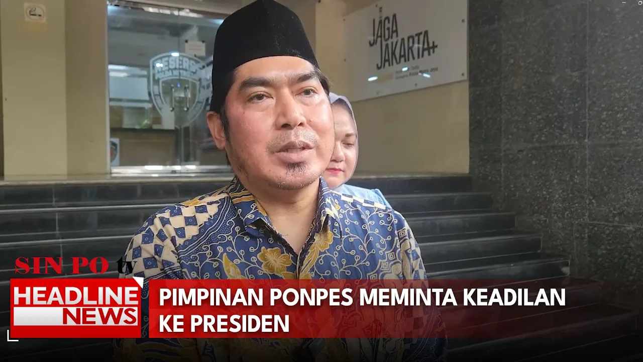 Pimpinan Ponpes Meminta Keadilan Ke Presiden