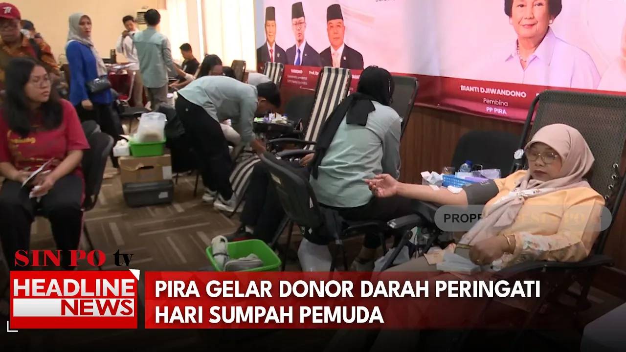PIRA Gelar Donor Darah Peringati Hari Sumpah Pemuda