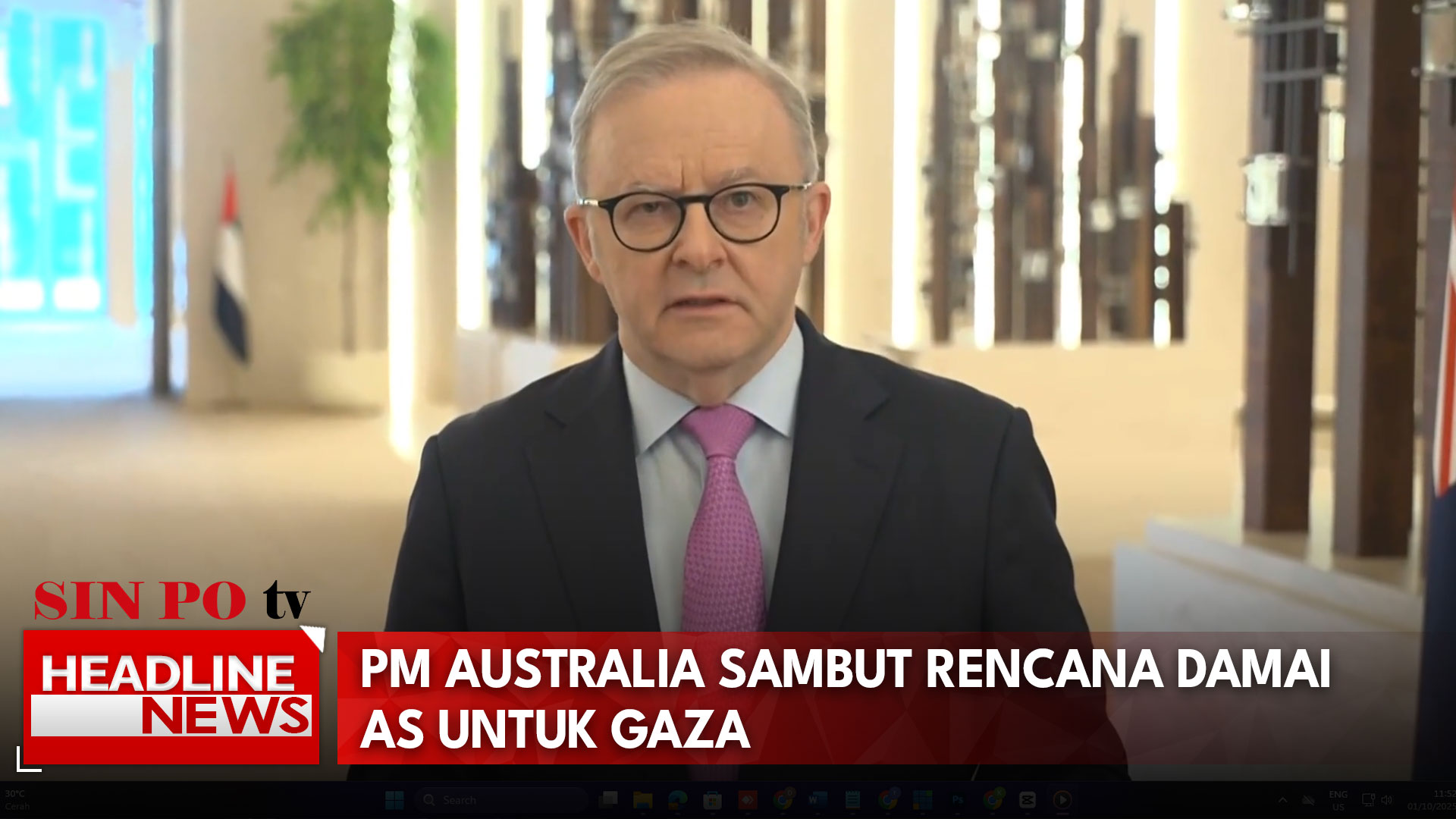 PM Australia Sambut Rencana Damai AS Untuk Gaza