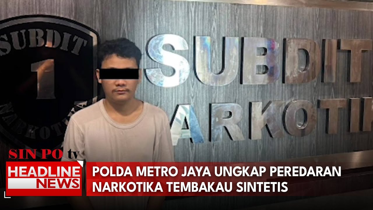 Polda Metro Jaya Ungkap Peredaran Narkotika Tembakau Sintetis