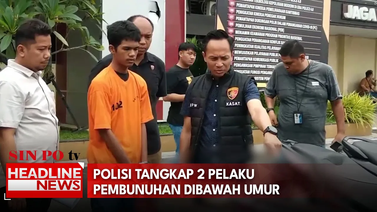 Polisi Tangkap 2 Pelaku Pembunuhan Di Bawah Umur