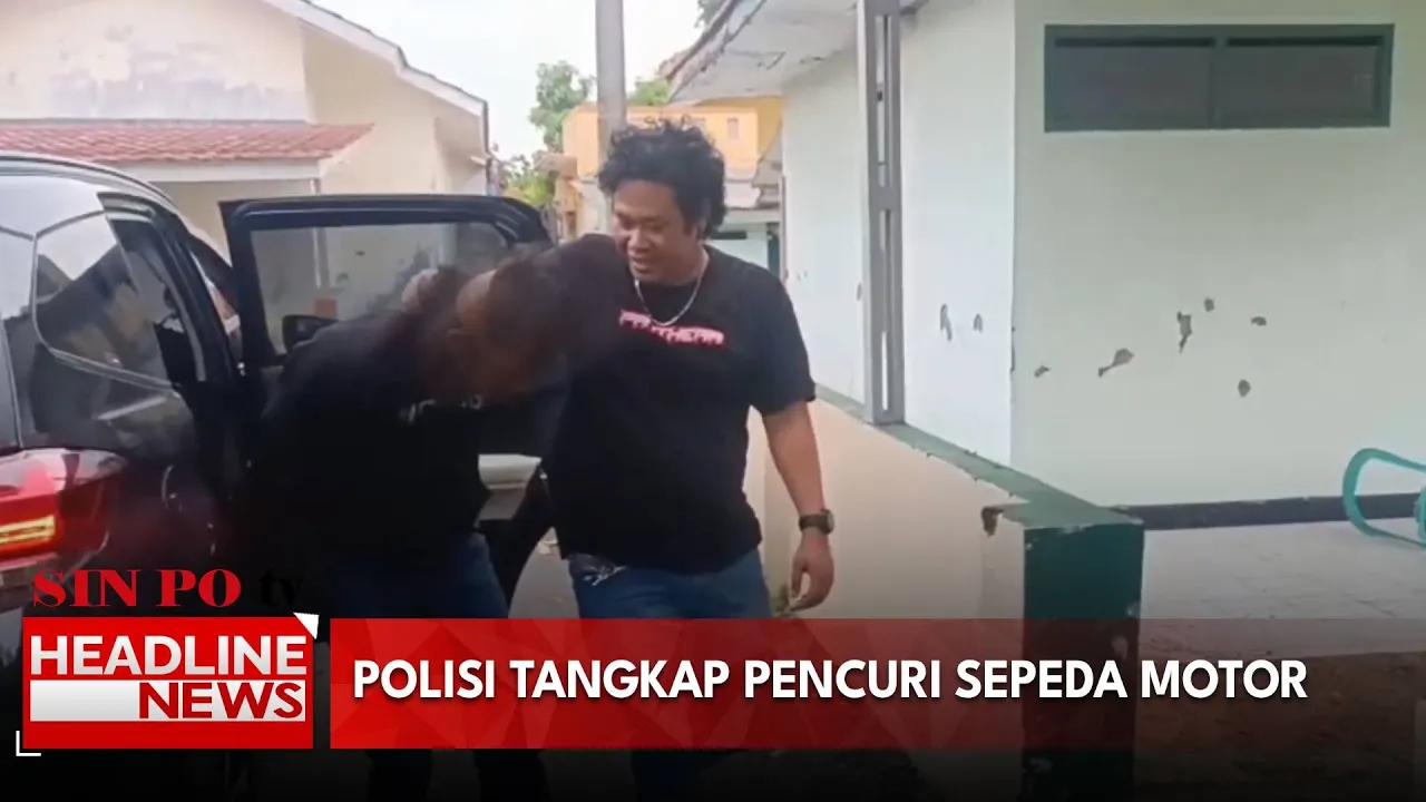 Polisi Tangkap Pencuri Sepeda Motor