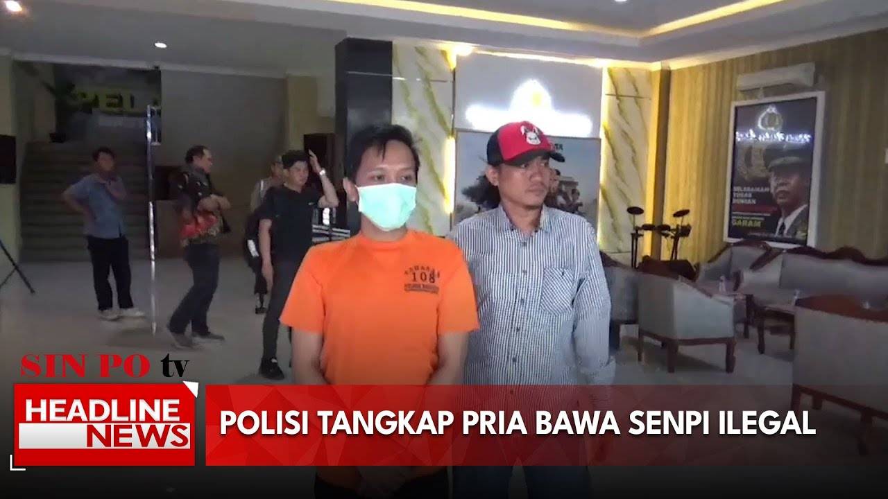 Polisi Tangkap Pria Bawa Senpi Ilegal