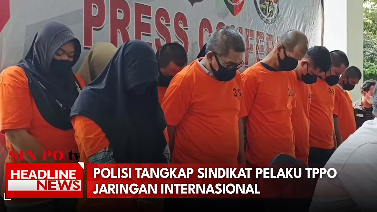 Polisi Tangkap Sindikat Pelaku TPPO Jaringan Internasional