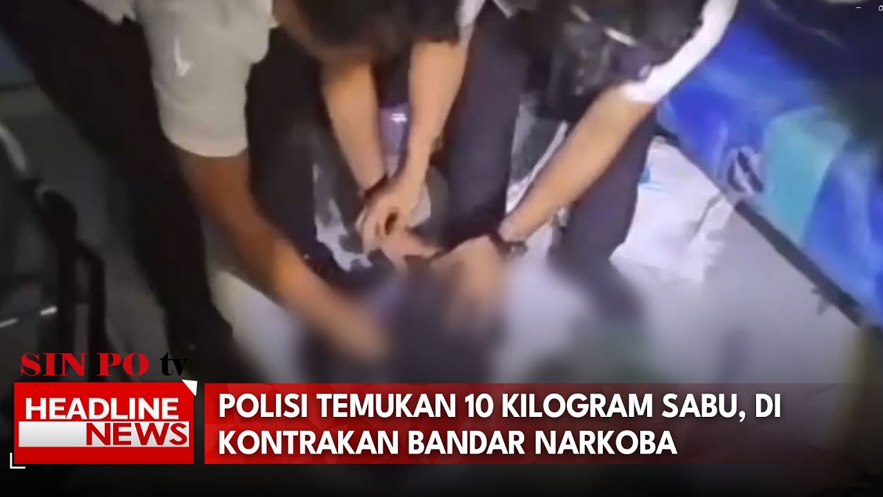 Polisi Temukan 10 Kilogram Sabu, Di Kontrakan Bandar Narkoba