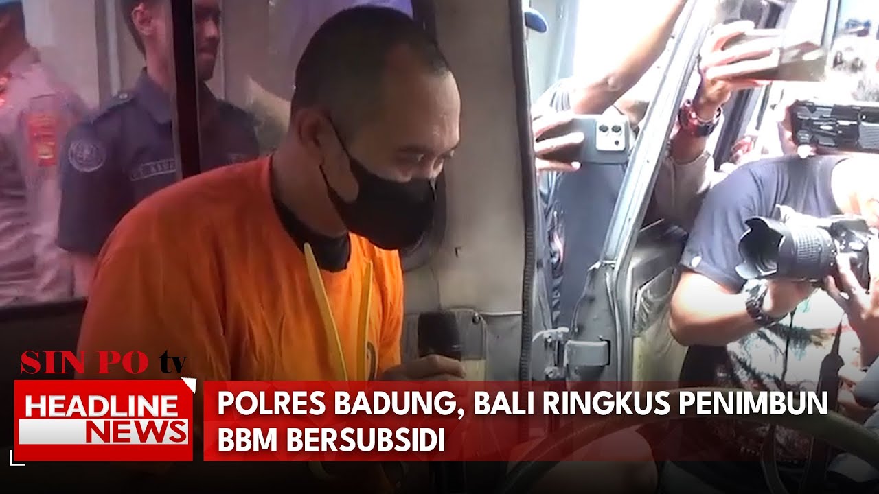 Polres Badung, Bali Ringkus Penimbun BBM Bersubsidi
