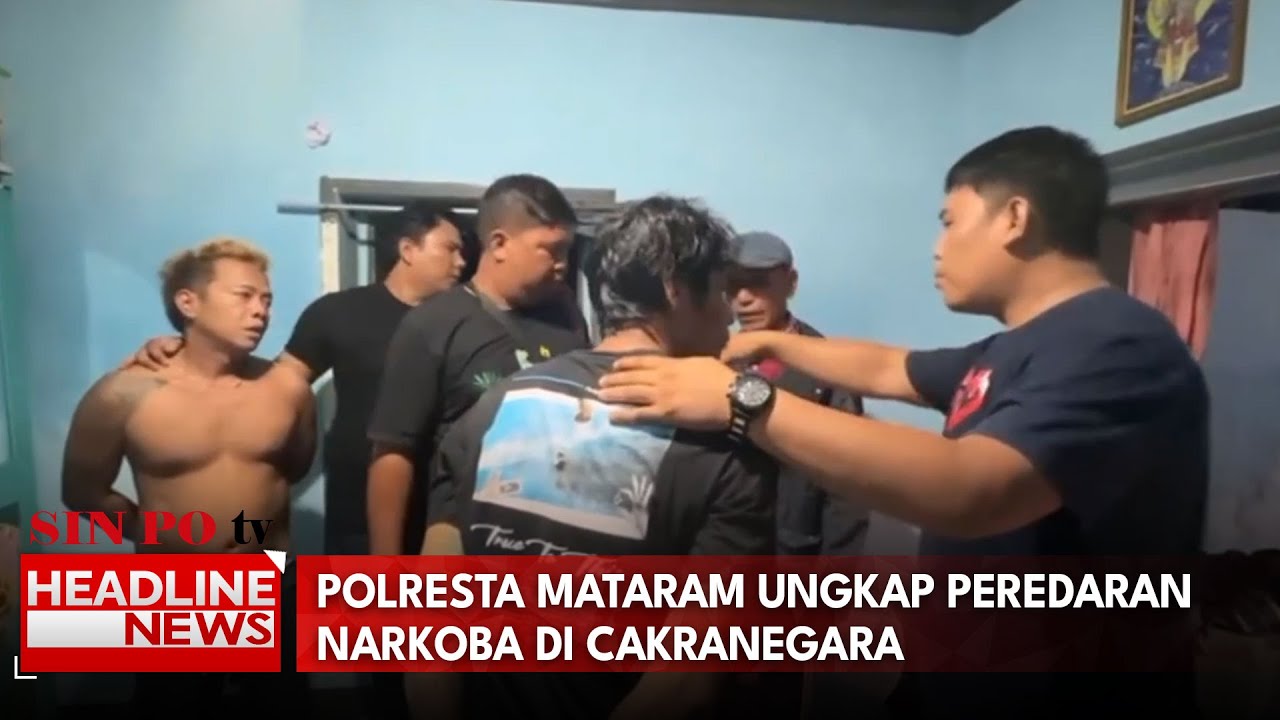 Polresta Mataram Ungkap Peredaran Narkoba Di Cakranegara