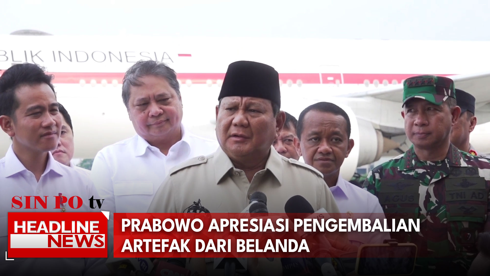 Prabowo Apresiasi Pengembalian Artefak Dari Belanda