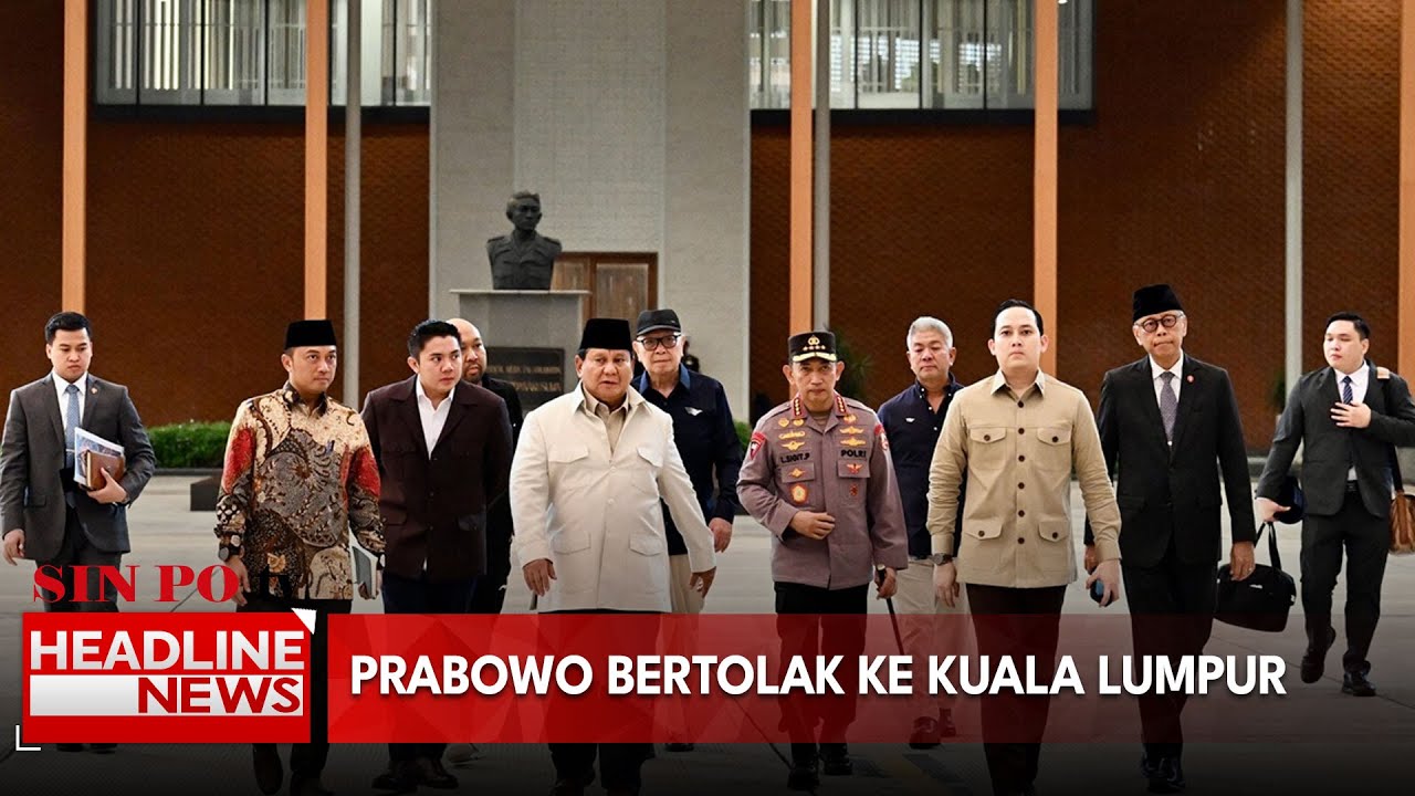 Prabowo Bertolak ke Kuala Lumpur