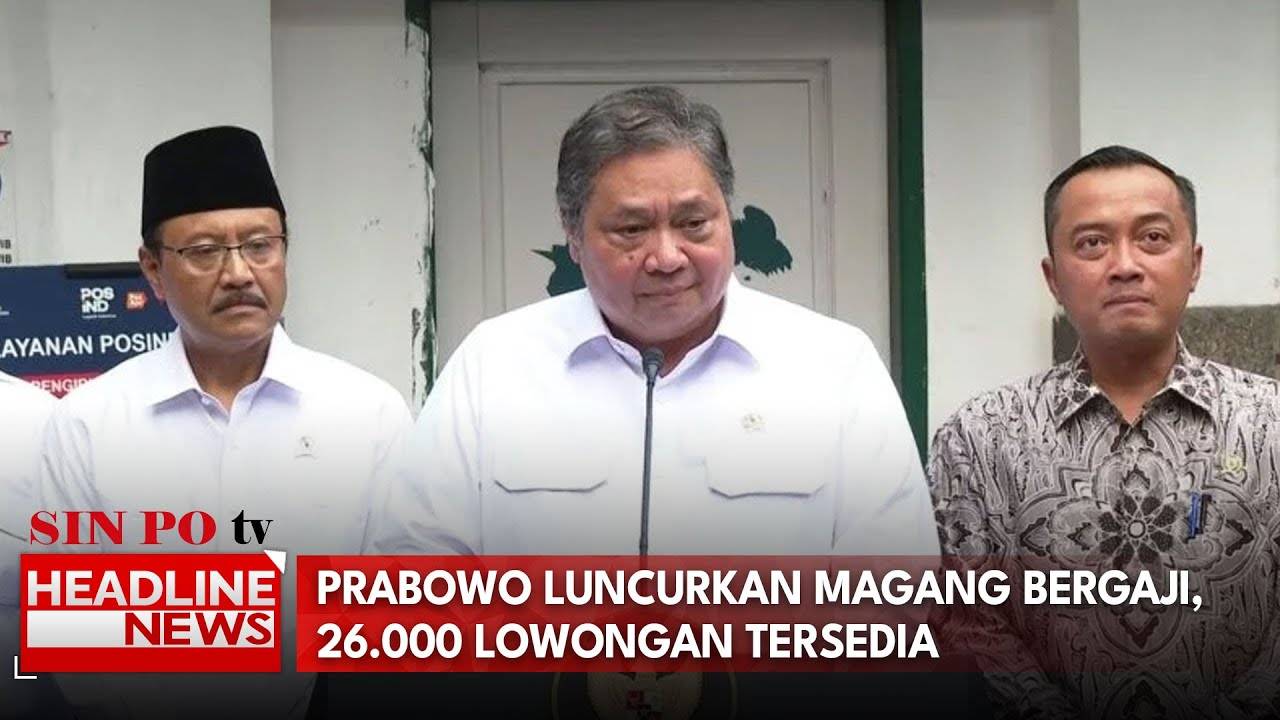 Prabowo Luncurkan Magang Bergaji, 26.000 Lowongan Tersedia