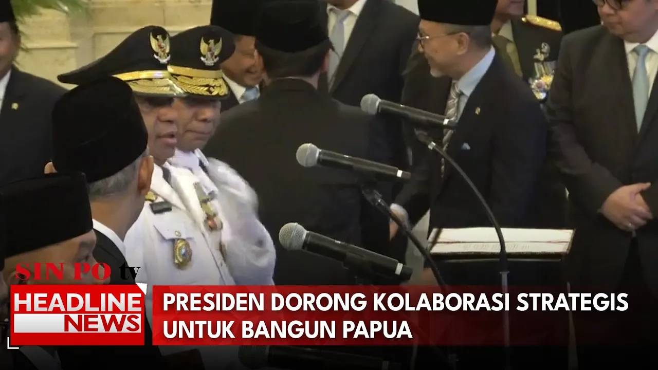 Presiden Dorong Kolaborasi Strategis untuk Bangun Papua