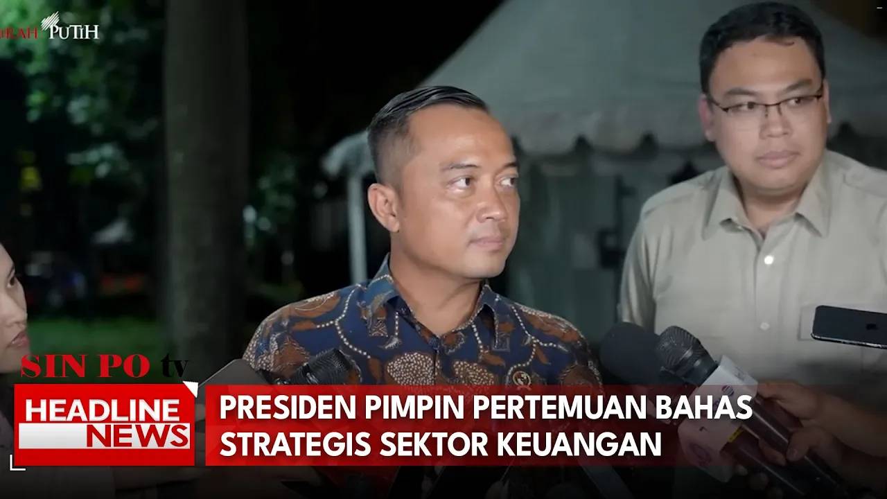 Presiden Pimpin Pertemuan Bahas Strategis Sektor Keuangan