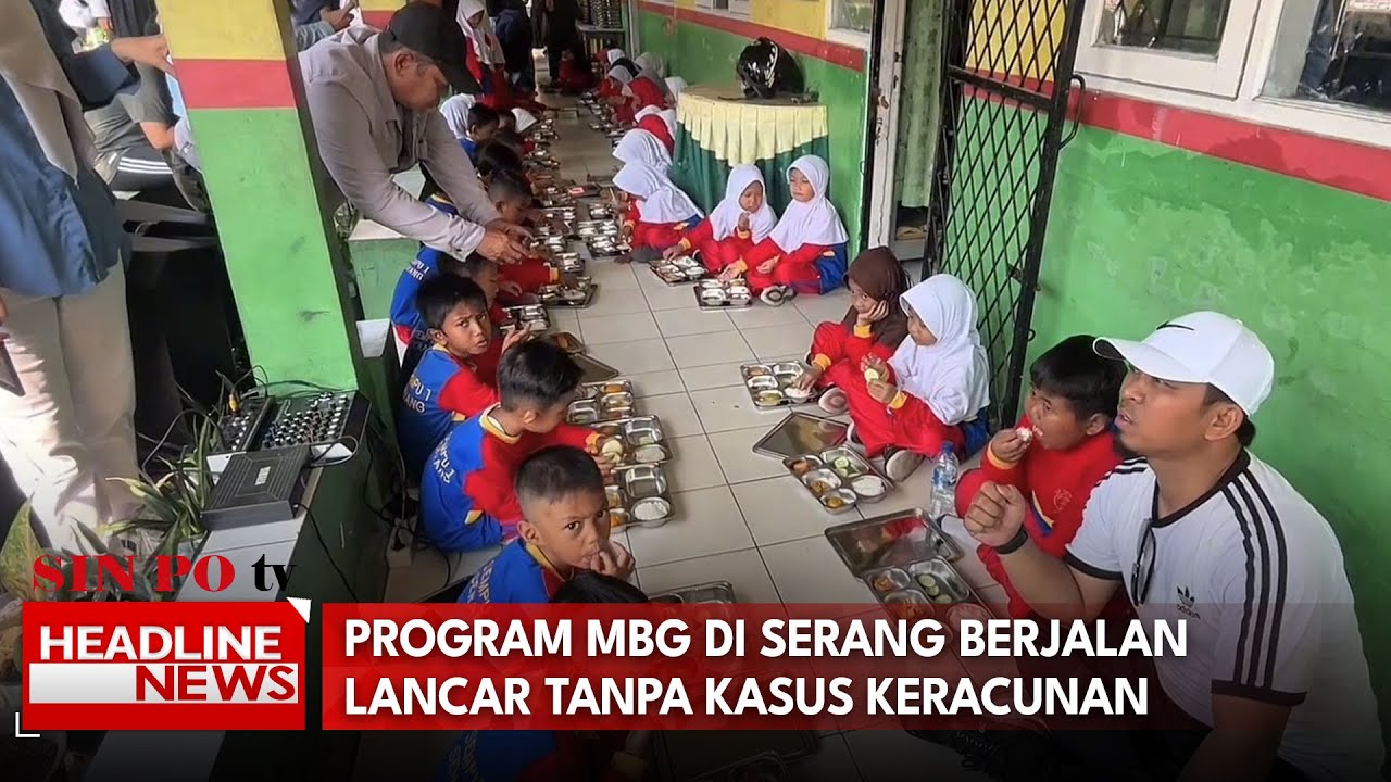 Program MBG Di Serang Berjalan Lancar Tanpa Kasus Keracunan
